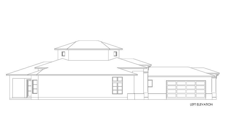 Mediterranean House Plan #3978-00257 Elevation Photo