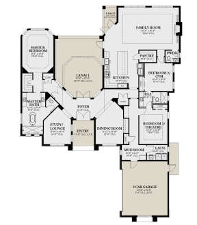 Main Floor  for House Plan #3978-00257