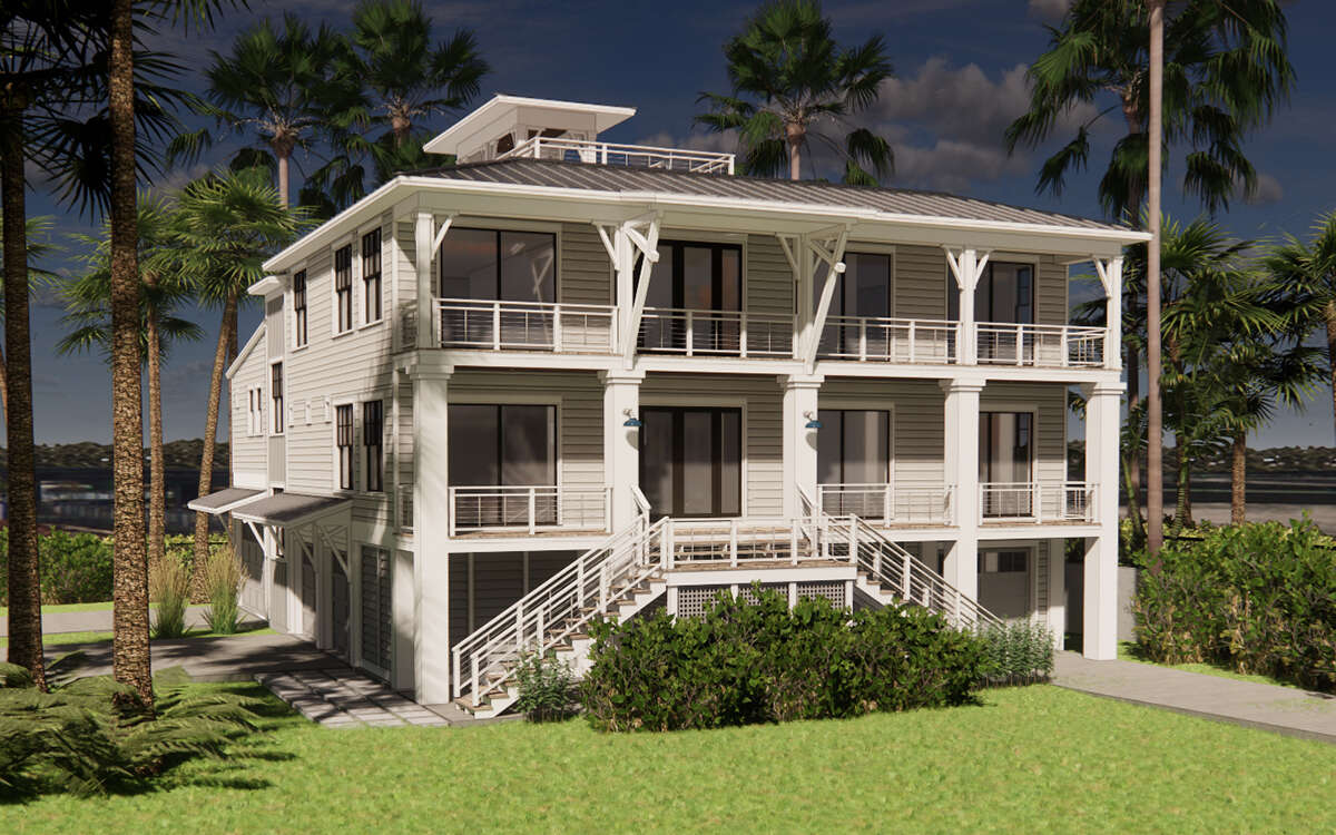 Coastal Plan - 4,806 Square Feet, 4 Bedrooms, 4 Bathrooms | Floor Plan ...