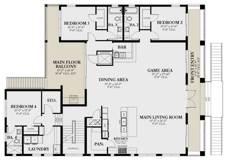 House Plan House Plan #28885 Drawing 2