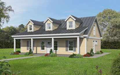 House Plan House Plan #28887 Angled Front Elevation