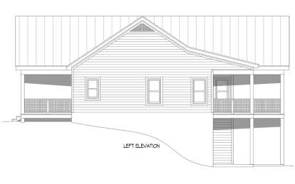 Country House Plan #940-00748 Elevation Photo