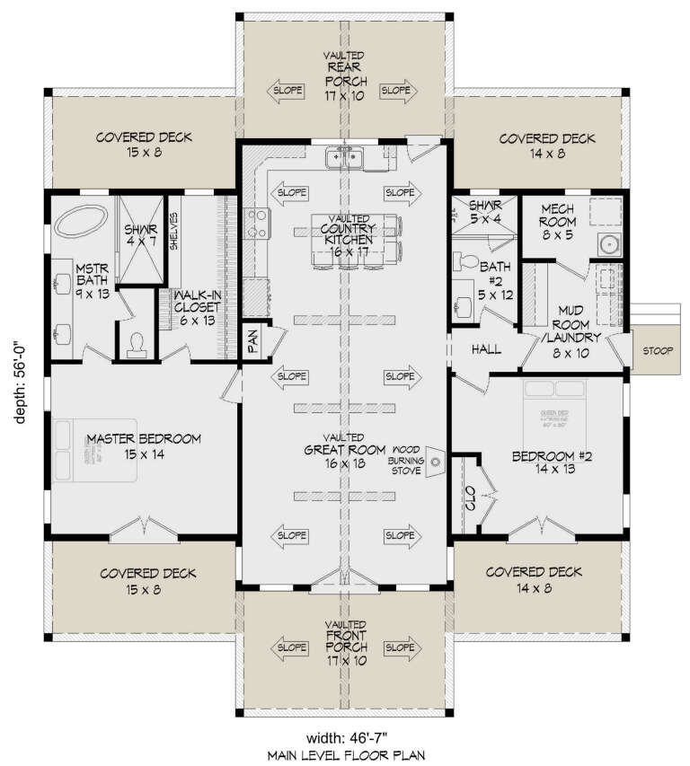 House Plan House Plan #28890 Drawing 1