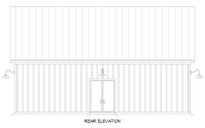 Barn House Plan #940-00751 Elevation Photo