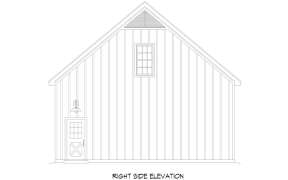 Barn House Plan #940-00751 Elevation Photo