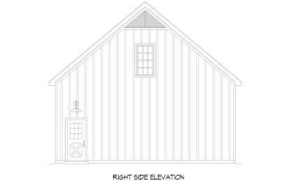 Barn House Plan #940-00751 Elevation Photo