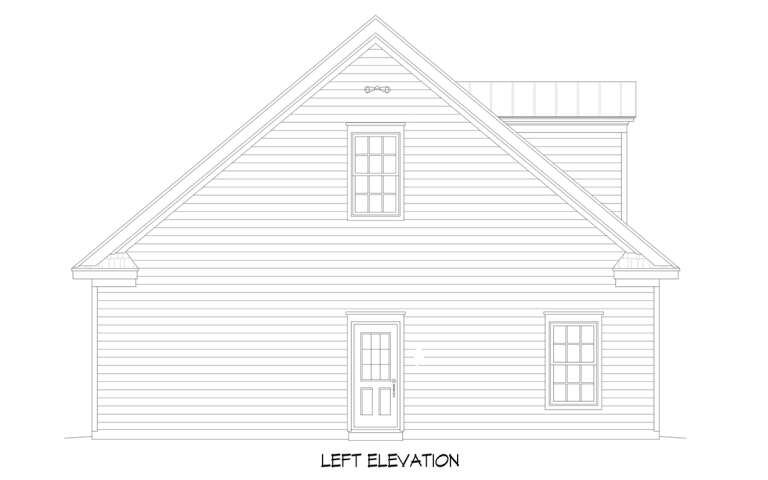Traditional House Plan #940-00752 Elevation Photo