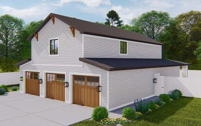 House Plan House Plan #28894 Angled Front Elevation