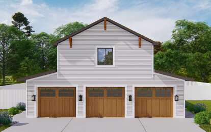 Barn House Plan #2802-00202 Elevation Photo