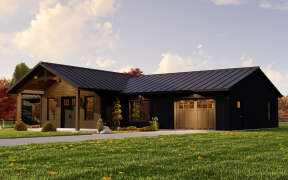 Country House Plan #5032-00230 Elevation Photo