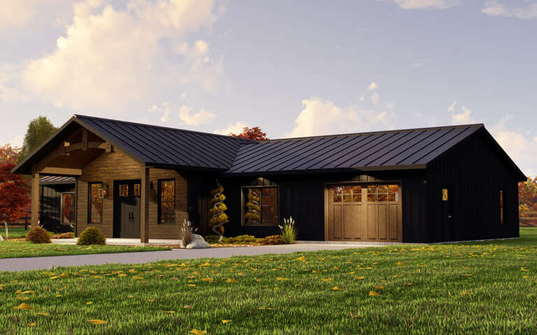 Country House Plan #5032-00230 Elevation Photo