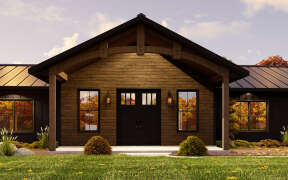 Country House Plan #5032-00230 Elevation Photo