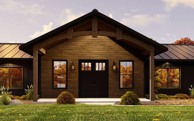 Country House Plan #5032-00230 Elevation Photo