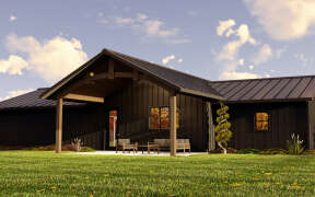 Country House Plan #5032-00230 Elevation Photo