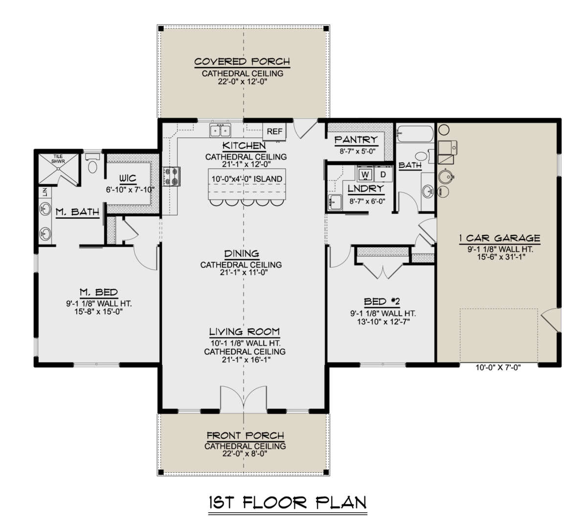 Main Floor  for House Plan #5032-00230