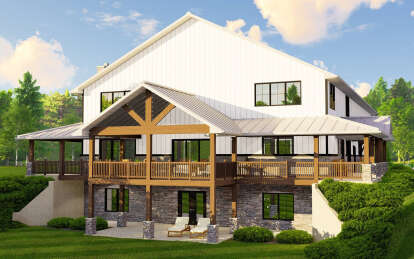 Barn House Plan #5032-00231 Elevation Photo
