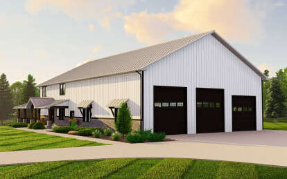 Barn House Plan #5032-00231 Elevation Photo