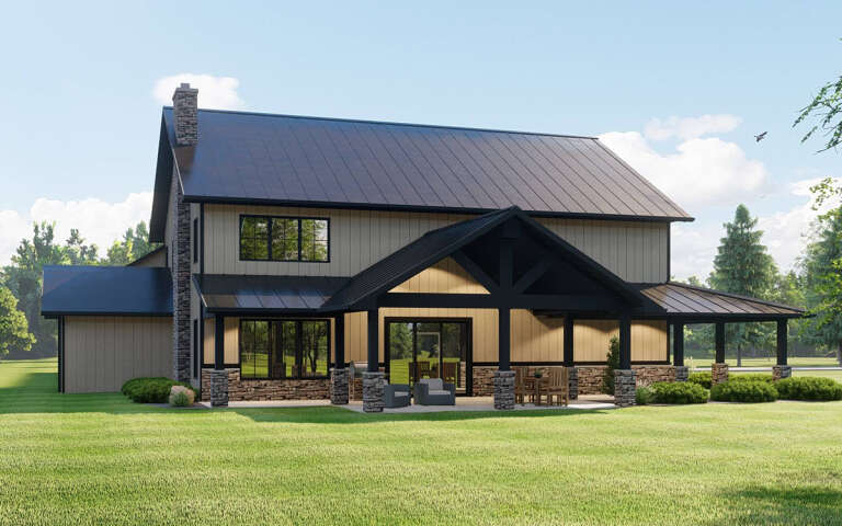 Barn House Plan #5032-00232 Elevation Photo
