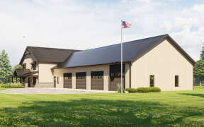 Barn House Plan #5032-00232 Elevation Photo