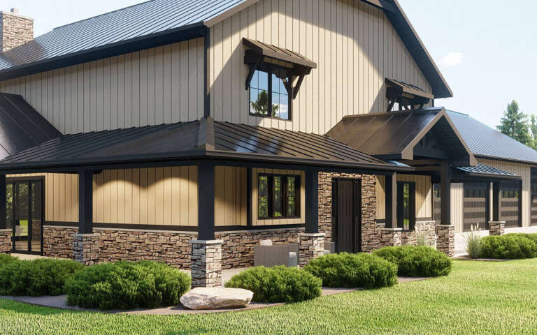 Barn House Plan #5032-00232 Elevation Photo