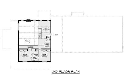 Second Floor for House Plan #5032-00232