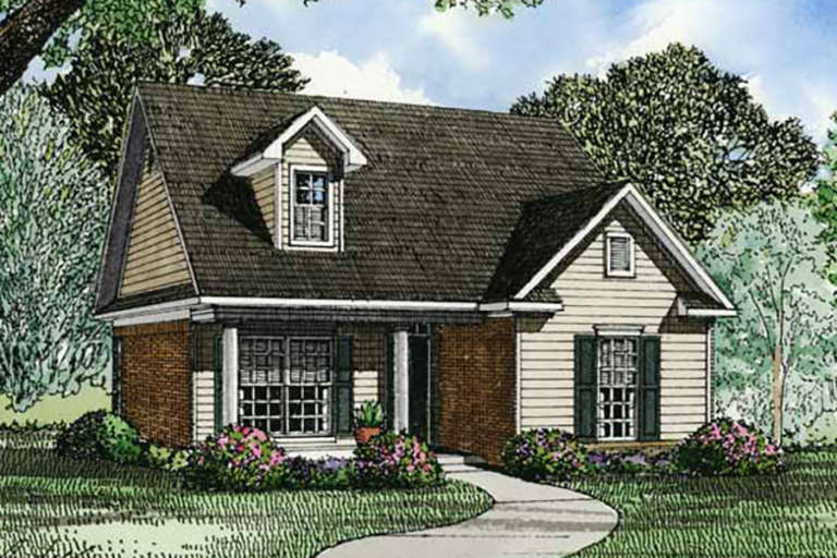 House Plan House Plan #2890 Front Elevation 
