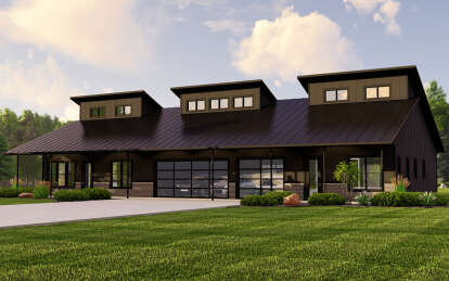 House Plan House Plan #28900 Angled Front Elevation