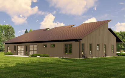 Barn House Plan #5032-00235 Elevation Photo