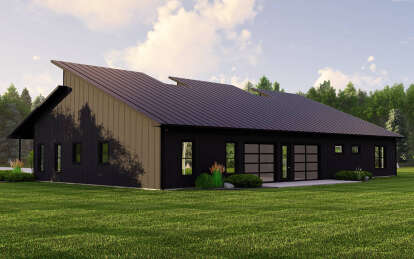 Barn House Plan #5032-00235 Elevation Photo