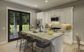 Modern Farmhouse House Plan #009-00340 Additional Photo
