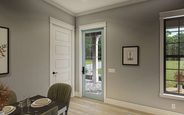 Modern Farmhouse House Plan #009-00340 Additional Photo
