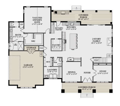 Main Floor  for House Plan #6849-00138