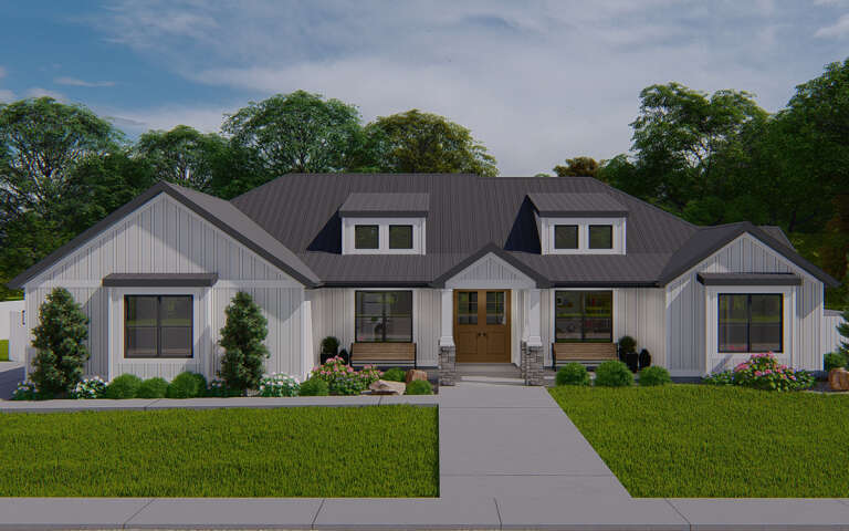 House Plan House Plan #28903 Front Elevation 