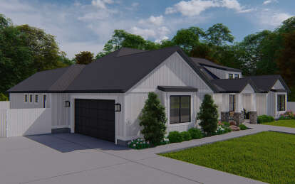 Craftsman House Plan #2802-00203 Elevation Photo