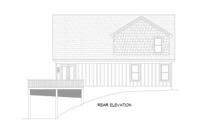 Mountain House Plan #940-00753 Elevation Photo