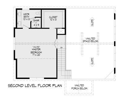Second Floor for House Plan #940-00753