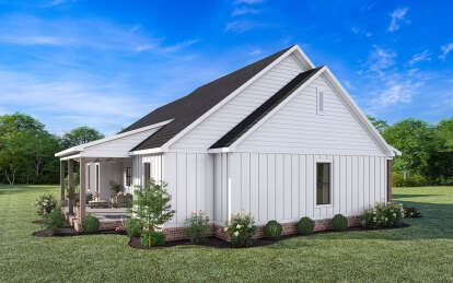 Modern Farmhouse House Plan #4534-00095 Elevation Photo