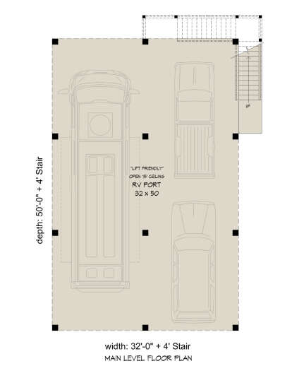 First Floor for House Plan #940-00754