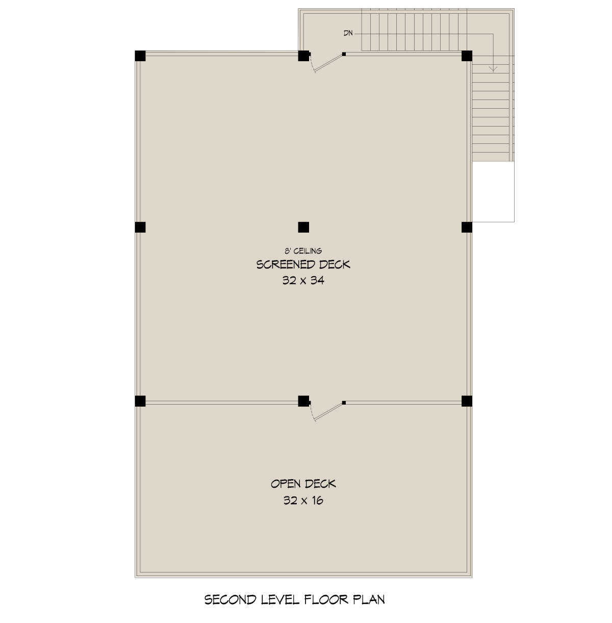 Second Floor for House Plan #940-00754