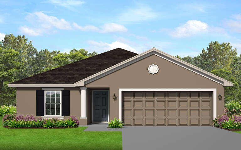 House Plan House Plan #28909 Front Elevation 