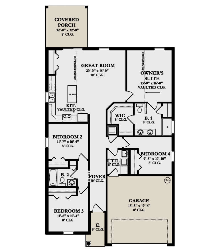 House Plan House Plan #28909 Drawing 1