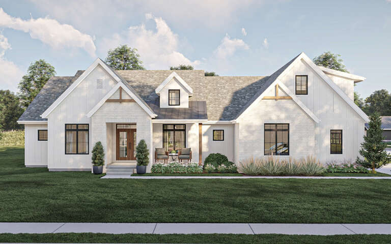 House Plan House Plan #28911 Front Elevation 