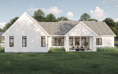 Modern Farmhouse House Plan #963-00764 Elevation Photo