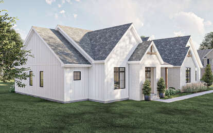 Modern Farmhouse House Plan #963-00764 Elevation Photo