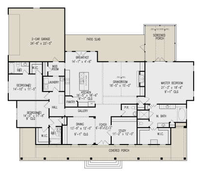 Main Floor  for House Plan #699-00365