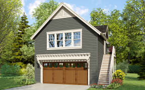 Craftsman House Plan #2559-00969 Elevation Photo