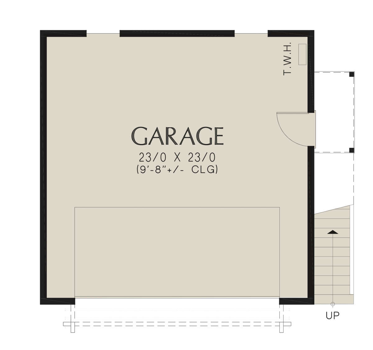 House Plan 2559-00969 - Craftsman Plan: 576 Square Feet, 1 Bedroom, 1  Bathroom
