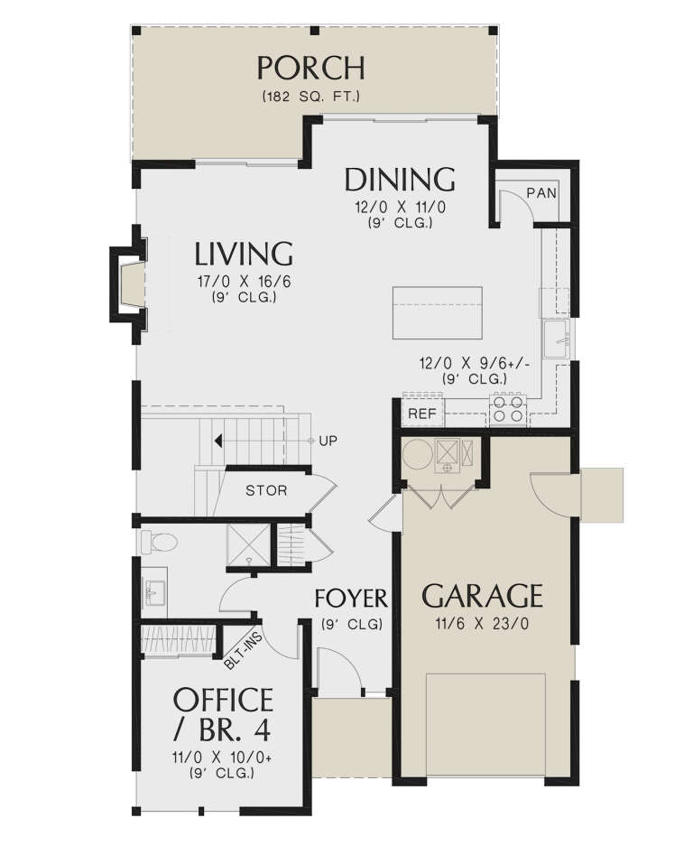House Plan House Plan #28916 Drawing 1
