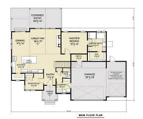 Main Floor  for House Plan #2464-00095