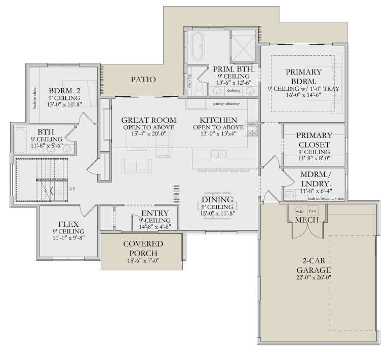 House Plan House Plan #28920 Drawing 1